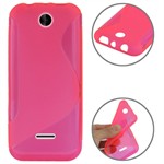 Cover fra S-Line til Lumia 225 (Pink) 